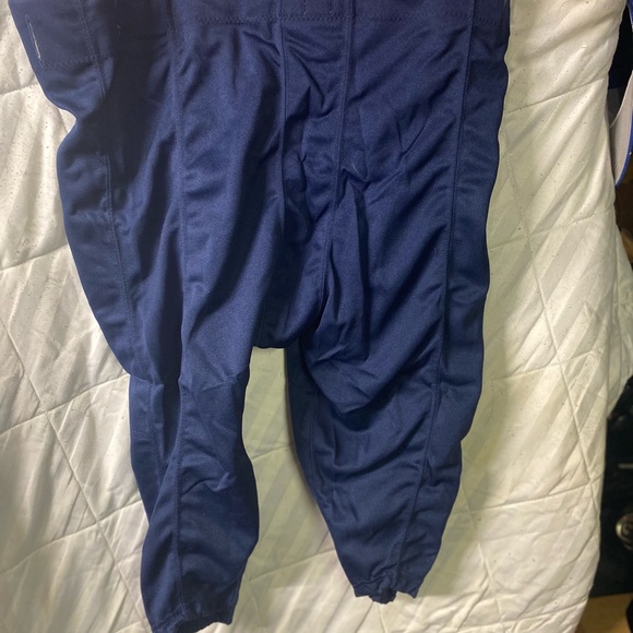 All Star Navy Blue Youth 4XL Football Pants - Picture 4 of 6
